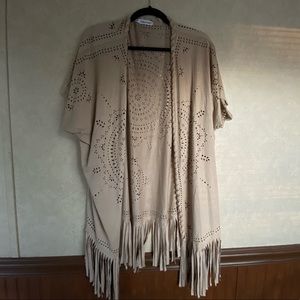 Boho Short Sleeve Cardigan